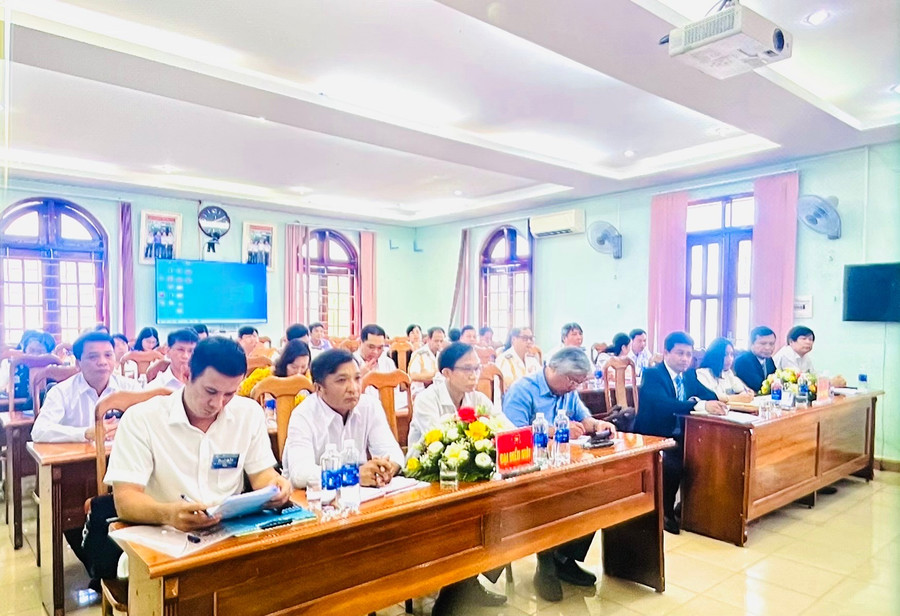 Đại biểu tham dự Đại hội Chi bộ Cục Thi hành án dân sự tỉnh Gia Lai lần thứ 4 nhiệm kỳ 2025-20230. Ảnh: Hồng Thương dai-bieu-du-dh.jpg