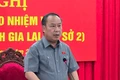 Quang cảnh hội nghị gặp mặt và giao nhiệm vụ phụ trách địa bàn tỉnh Gia Lai (cơ sở 2). Ảnh Hà Duy