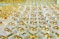 Đầu tuần, vàng tăng 300.000 đồng/lượng ở chiều mua, chiều bán ổn định