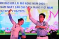 Cuộc thi còn là nơi người làm báo thể hiện tâm hồn nghệ sĩ. Ảnh: Minh Châu
