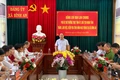 Phó Bí thư Thường trực Tỉnh ủy Rah Lan Chung kiểm tra mô hình 2 cấp tại xã Bình An