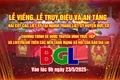 Báo Gia Lai sẽ truyền hình trực tiếp lễ viếng, truy điệu và an táng hài cốt liệt sĩ tại Nghĩa trang Liệt sĩ huyện Đức Cơ