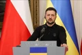 Tổng thống Ukraine Volodymyr Zelensky.