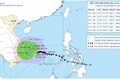 Bão số 15 di chuyển 5 km/h, sức gió cấp 11, giật cấp 14, hướng về vùng bờ biển Gia Lai
