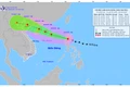 Bão Matmo di chuyển với tốc độ 25 km/giờ theo hướng Tây Tây Bắc, khả năng mạnh thêm