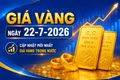Giá vàng ngày 22-7: Tăng trở lại 400.000 đồng/lượng