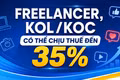 Freelancer, KOL, KOC có thể bị tính thuế theo biểu lũy tiến đến 35%