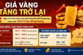 Ngày 13-8, giá vàng trong nước tăng trở lại 800.000 đồng mỗi lượng
