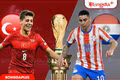 World Cup 2026: Link xem bóng đá trận Thổ Nhĩ Kỳ và Paraguay vào lúc 10 giờ ngày 20-6