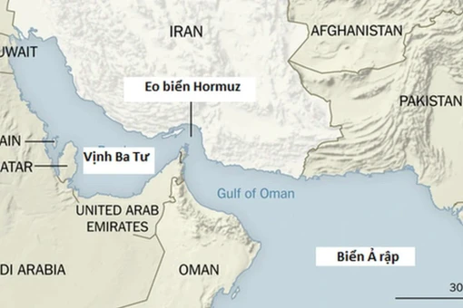 Iran cho phép tàu của các nước thân thiện đi qua eo biển Hormuz