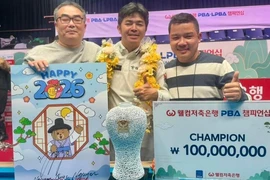 Nguyễn Quốc Nguyện đăng quang ở PBA Tour, giành 1,8 tỷ đồng tiền thưởng.