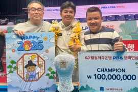 Nguyễn Quốc Nguyện đăng quang ở PBA Tour, giành 1,8 tỷ đồng tiền thưởng.