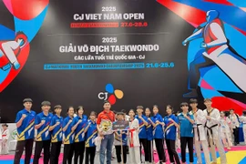 15 võ sĩ Taekwondo Gia Lai tranh tài ở Giải Vô địch các lứa tuổi trẻ quốc gia