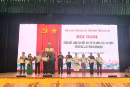 Trao giải cuộc thi viết bút ký và sáng tác ca khúc về lực lượng vũ trang