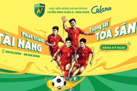 Học viện Nutifood tuyển sinh cầu thủ năng khiếu khóa 4 