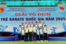 Gia Lai giành 8 huy chương tại Giải Vô địch trẻ Karate quốc gia