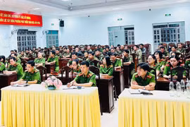 Công an phường Pleiku ra quân tấn công, trấn áp tội phạm