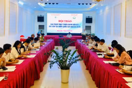 Các đại biểu tham gia Hội thảo “Giải pháp phát triển xanh gắn kết du lịch Vườn Quốc gia Kon Ka Kinh". Ảnh: Lê Nam