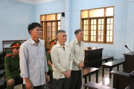 3 bị cáo tại phiên tòa phúc thẩm.