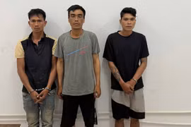 Bắt 3 đối tượng trộm máy bơm lấy tiền mua mồi nhậu