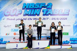 Nữ cơ thủ Gia Lai giành giải ba tại Giải Billiards HBSF Tour 2
