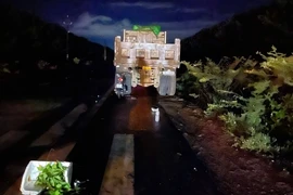 Tông vào xe ben đang đậu lề đường, 1 người tử vong