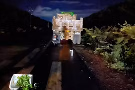 Tông vào xe ben đang đậu lề đường, 1 người tử vong