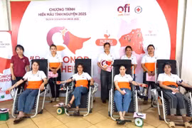 Ban tổ chức đã tiếp nhận gần 90 đơn vị máu