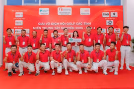 Gia Lai giành chức vô địch Giải Vô địch hội golf các tỉnh miền Trung-Tây Nguyên 