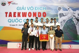 Gia Lai giành giải nhì toàn đoàn đối kháng nữ ở Giải Vô địch Taekwondo quốc gia