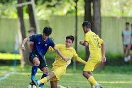 U21 HAGL I (bìa trái) đang là đương kim vô địch của giải. Ảnh: Minh Trần