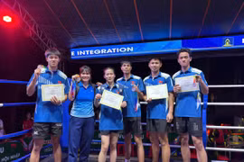 Gia Lai giành 4 huy chương tại Giải Vô địch các đội mạnh Kickboxing