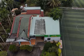 Xưởng sản xuất của cà phê Thành Khôi tại đường Mạc Đăng Dung.