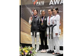 Nguyễn Thị Loan giành huy chương bạc Giải Taekwondo Mỹ mở rộng