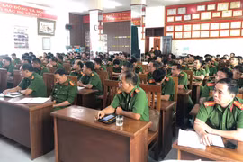 Phổ biến quy định của pháp luật về phòng cháy chữa cháy cho hơn 150 Công an cấp xã