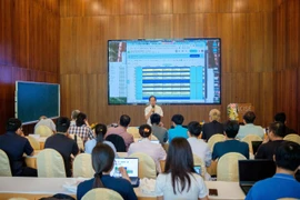 Hội Khoa học Gặp gỡ Việt Nam phối hợp ICISE khai mạc Trường hè SAGI 2025. Ảnh: AN