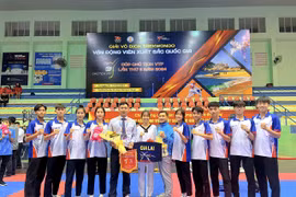 10 võ sĩ Gia Lai tham gia Giải vô địch Taekwondo vận động viên xuất sắc quốc gia