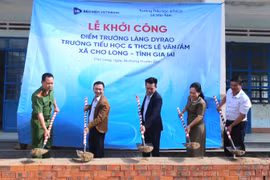 Điểm trường làng Dyrao hiện có 62 học sinh 