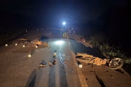 Vụ tai nạn khiến 4 thiếu niên thương vong trên Quốc lộ 19B. 