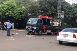 Pleiku: 1 phụ nữ tử vong vì va chạm với xe tải