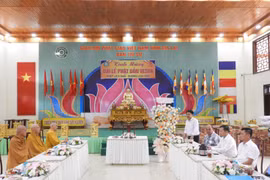 Đoàn công tác tỉnh Gia Lai thăm, chúc mừng Đại lễ Phật đản Phật lịch 2569