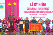 Trung tâm Huấn luyện Quân sự quốc gia 2 kỷ niệm 20 năm ngày thành lập