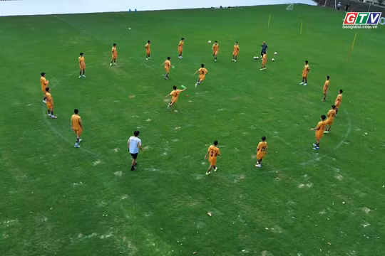 U14 LPBank HAGL tích cực tập luyện cho Festival bóng đá quốc tế