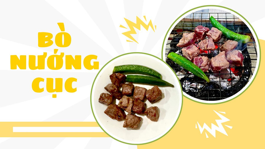 Món ăn gây thương nhớ tại quán bò Hai Cảng. Ảnh: Bích Ngọc