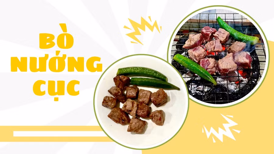 Món ăn gây thương nhớ tại quán bò Hai Cảng. Ảnh: Bích Ngọc