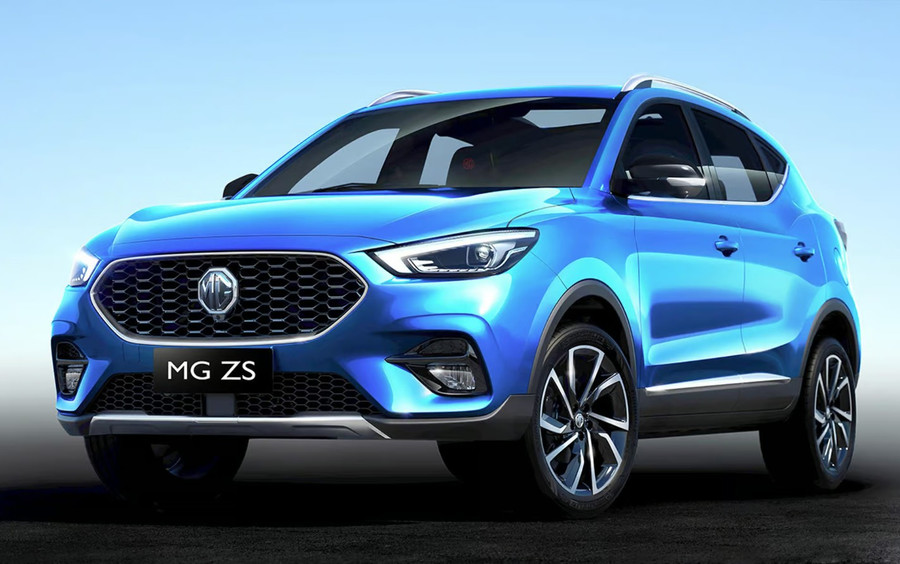 Màu sắc lạ mắt của mẫu MG ZS. Ảnh: ST Màu sắc lạ mắt của mẫu MG ZS. Ảnh: ST