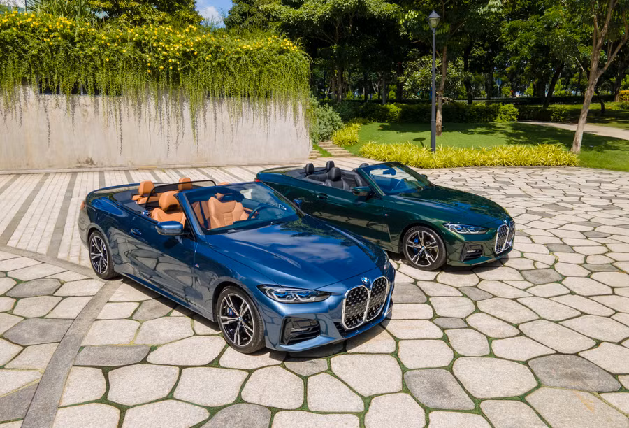 BMW 4 Series Convertible diện mạo hoàn toàn mới với phong cách thể thao. Ảnh: ST BMW 4 Series Convertible diện mạo hoàn toàn mới với phong cách thể thao. Ảnh: ST