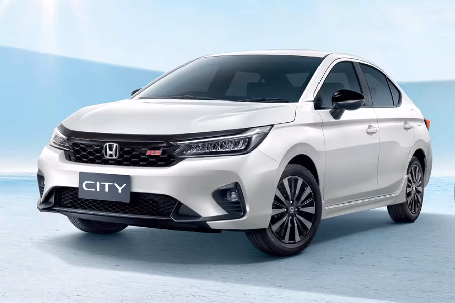 Mẫu Honda City với thiết kế thể thao mạnh mẽ. Ảnh: ST