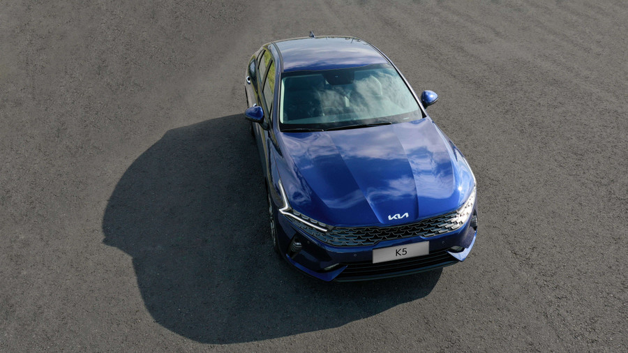 Ngoại hình Kia K5 mới với dáng vẻ thể thao bắt mắt. Ảnh: ST