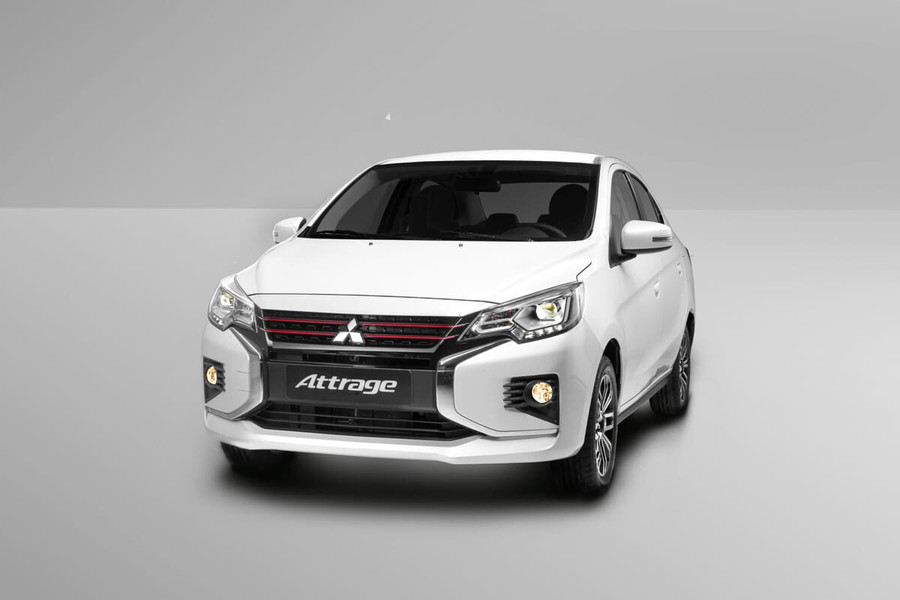 Mẫu xe Mitsubishi Attrage 2024. Ảnh: ST